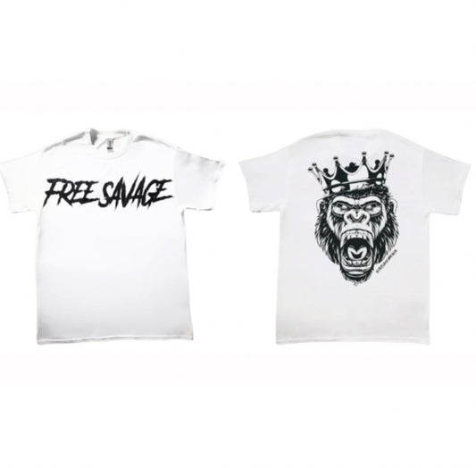 Free Savage Collection T-Shirt - White