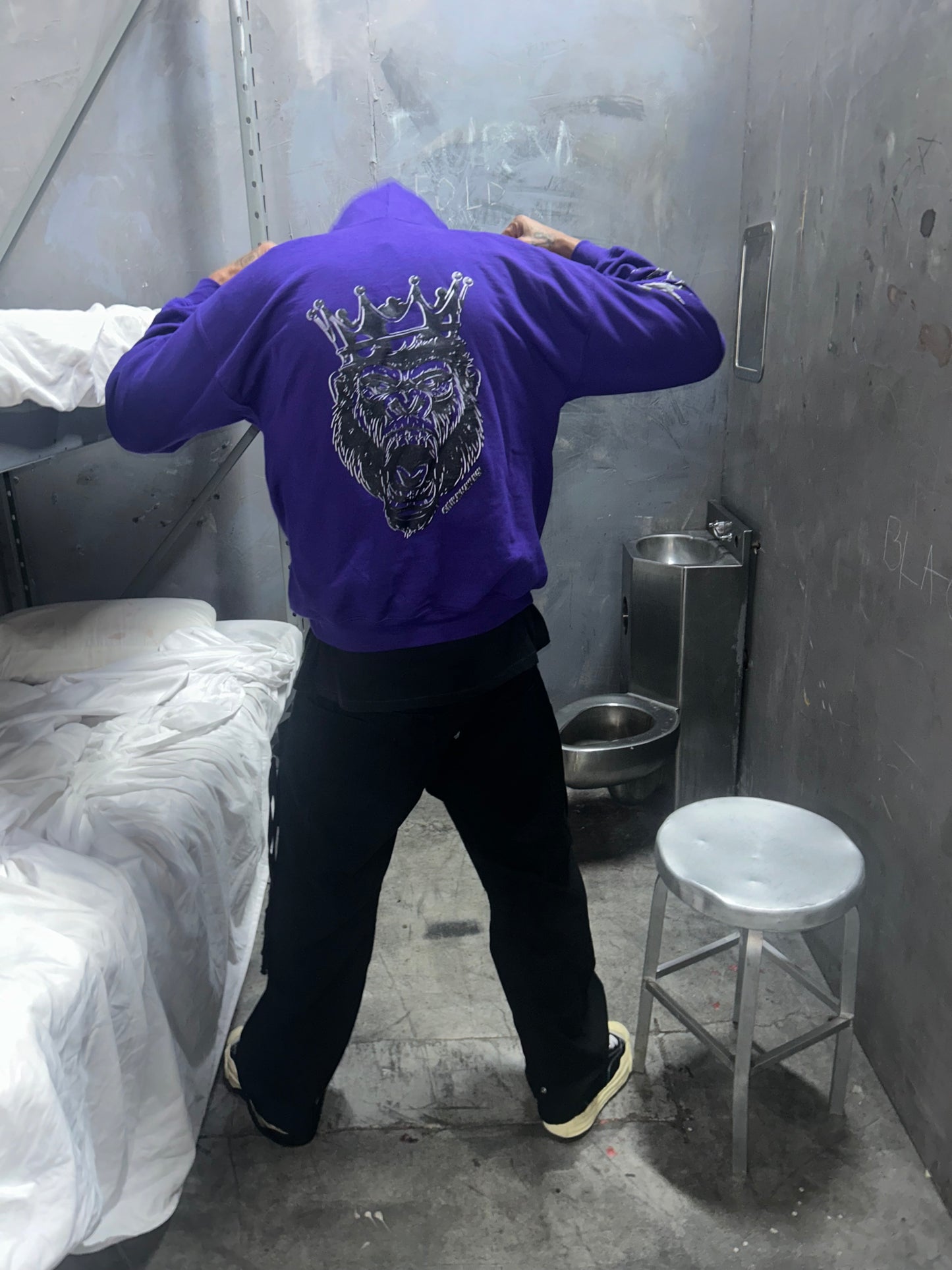 “Never Moving Wocky” Hoodie - Purple