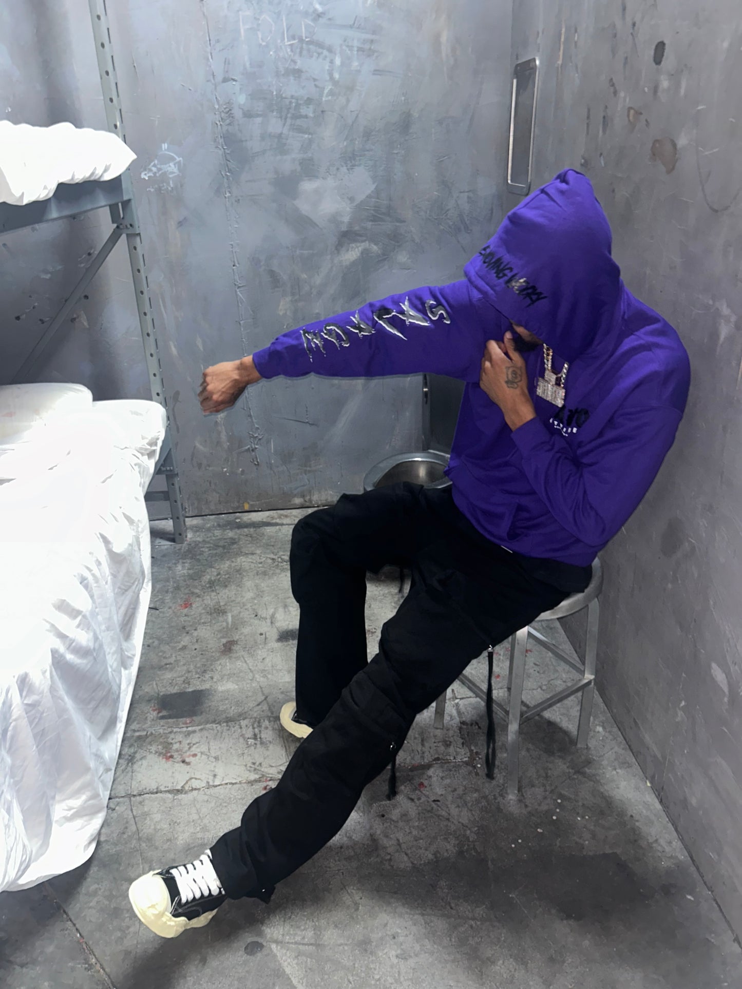“Never Moving Wocky” Hoodie - Purple